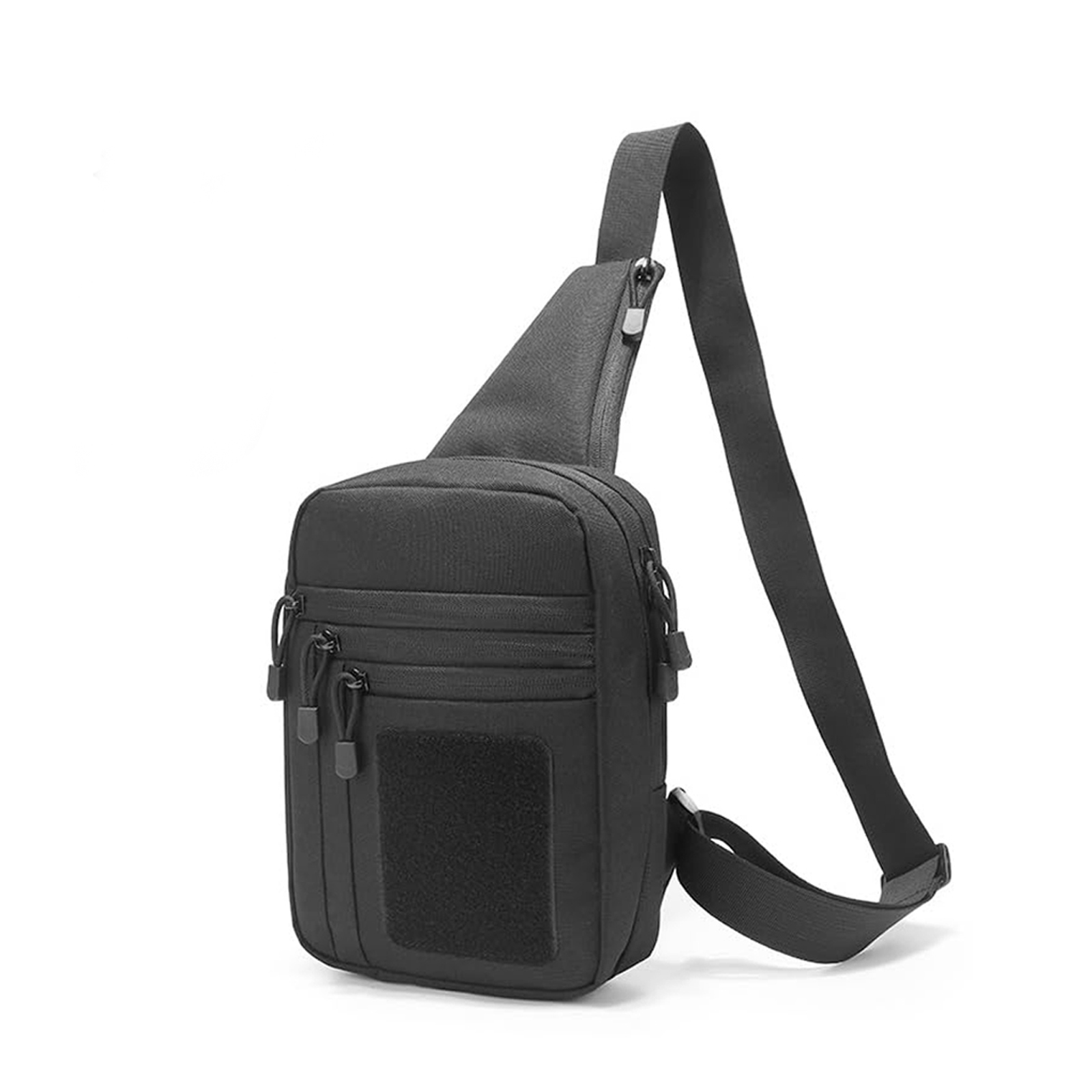Edc Concealed Carry Sling Bag - กระเป๋าคาดอกแบบซ่อนปืนสำหรับผู้ชาย, กระเป๋าสะพายข้างแบบซ่อนปืน, กระเป๋า EDC, กระเป๋าสะพายไหล่ไนลอนคุณภาพสูง, กระเป๋าคาดอกสำหรับปืนพก