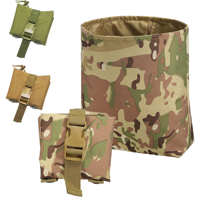 Edc Carry Fanny Pack - กระเป๋าใส่แม็กกาซีนแบบพับได้ Molle สำหรับกิจกรรมกลางแจ้ง ตั้งแคมป์ ล่าสัตว์ อุปกรณ์