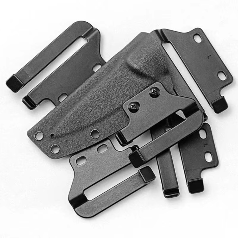 Edc Carry Clip - ปลอกมีด EDC ทำจากวัสดุ Kydex พร้อมคลิปสำหรับติดกับเข็มขัดและอุปกรณ์เสริม สำหรับใช้ทำปลอกมีดแบบสั่งทำพิเศษ